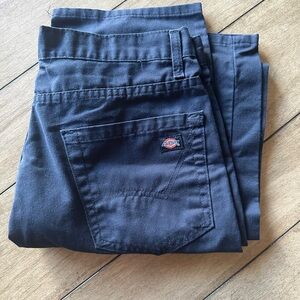Dickies black Work Pants men’s 34x32 slim taper